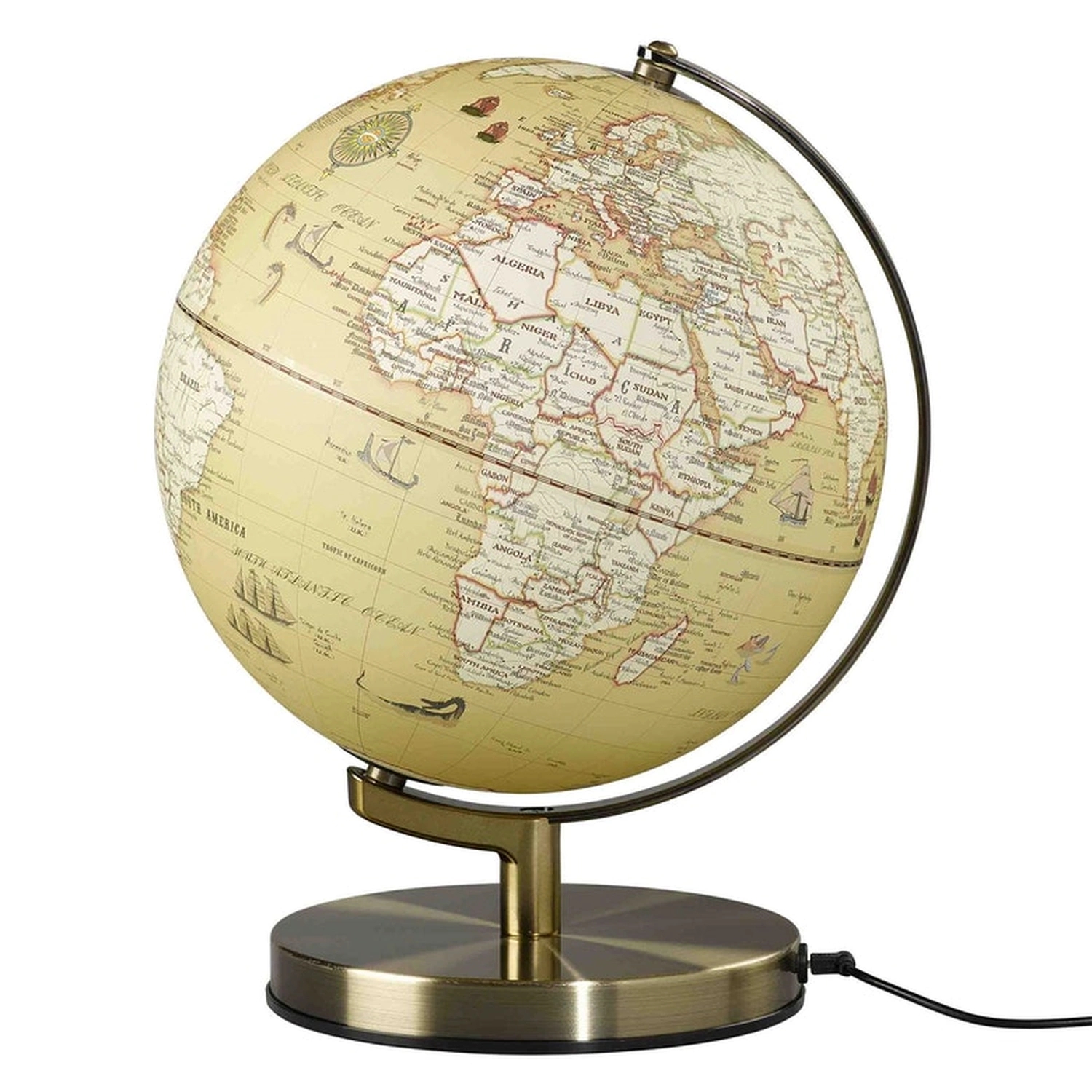 Globus podświetlany – 25cm WILD&WOLF – Oryginalne prezenty premium niezbędniki, plakaty, fotoalbumy, notatniki